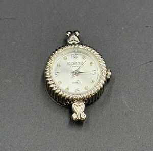 Vintage Figaro Couture Quartz Watch Face Stainless Steel